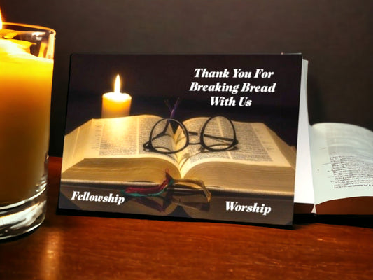 Thank You For Breaking Bread With Us