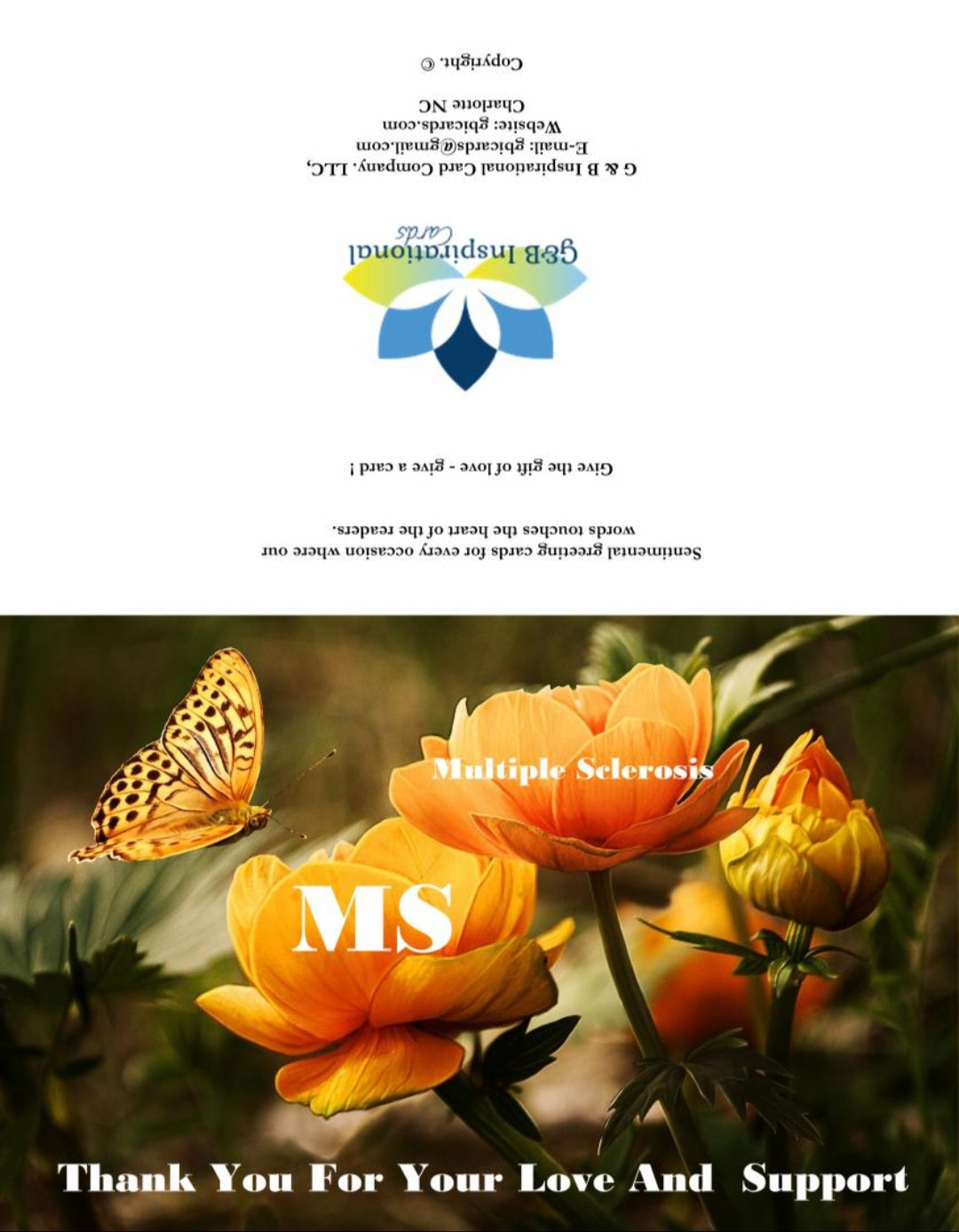 Thank You For Supporting Multiple Sclerosis