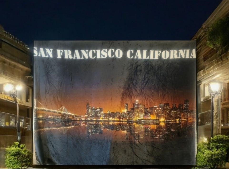 San Francisco California 60 x 80 Fleece Blanket