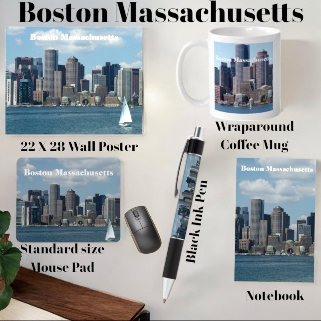 Boston Massachusetts Gift Set