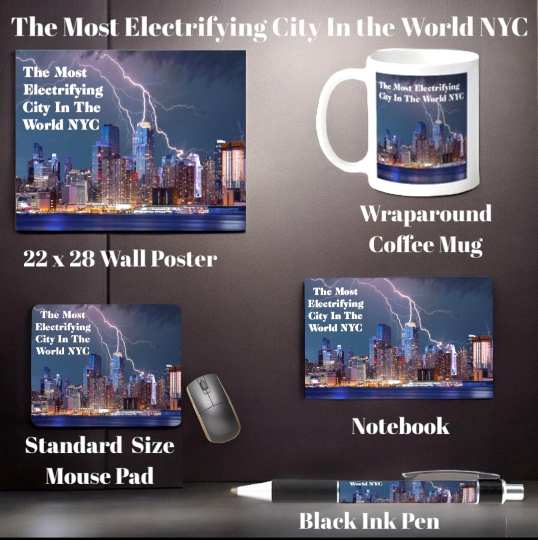 The Most Electrifying City In The World NYC Gift Set