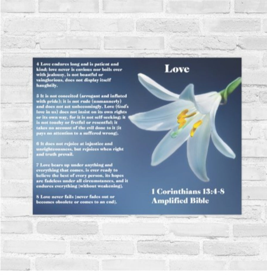 Love 22 x 28 Wall Poster