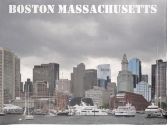Boston Massachusetts 60 x 80 Fleece Blanket