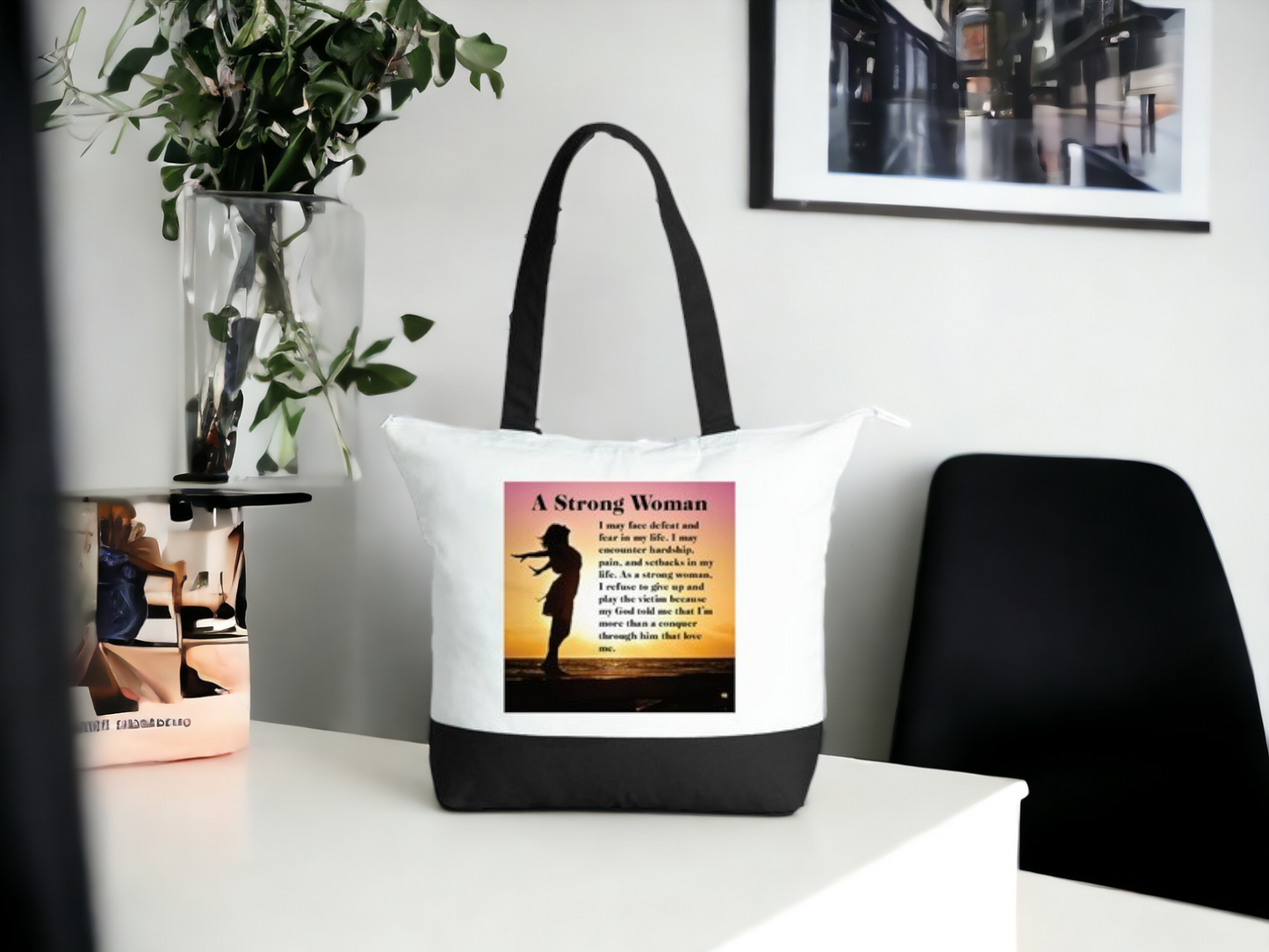 A Strong Woman Tote Bag