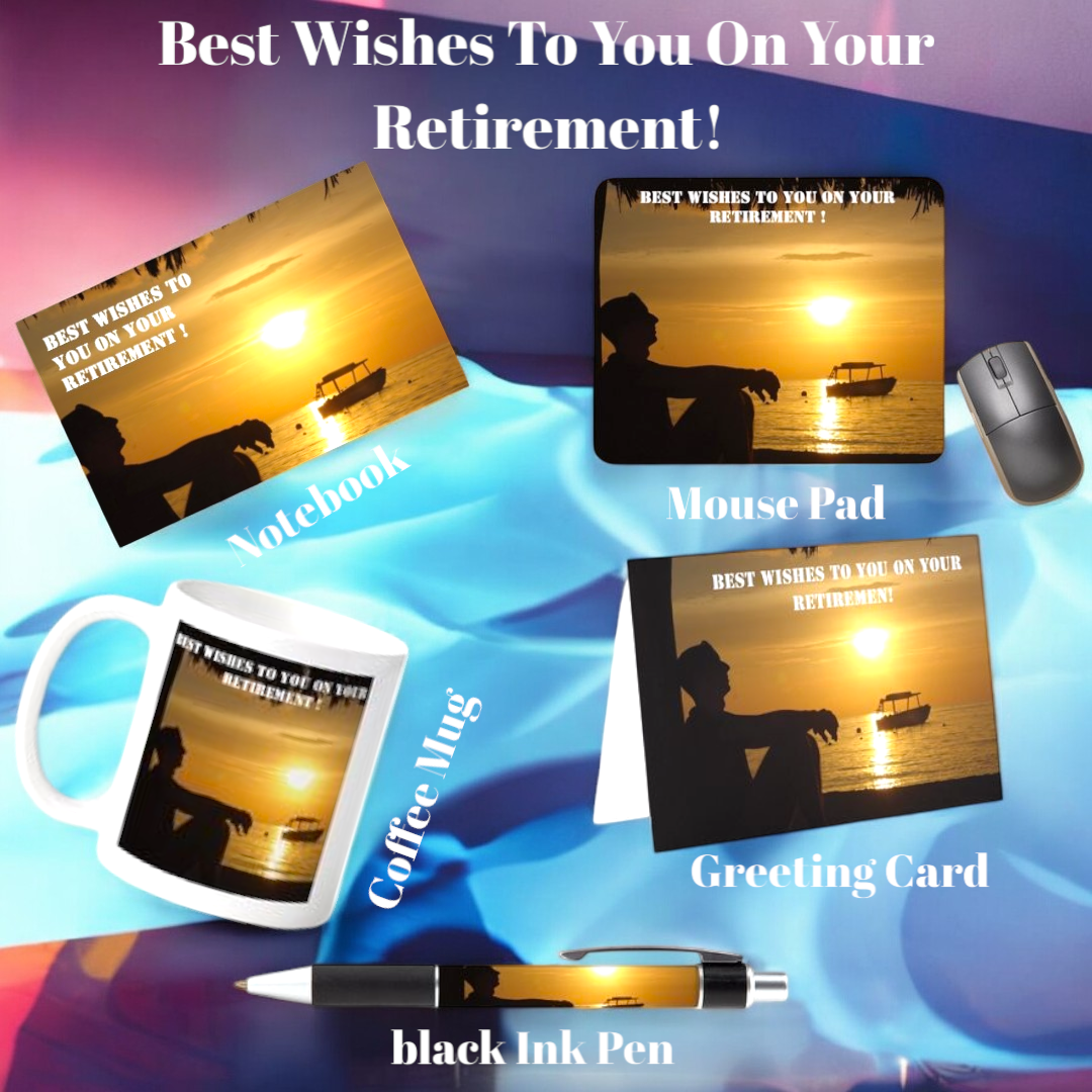 Best Wishes To You On Your Retirement Gift Set #002