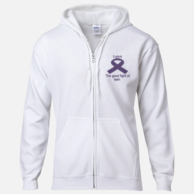 Lupus Zip Hooded Sweatshirt / The Good Fight Of Faith