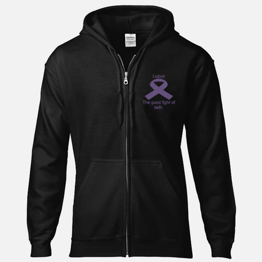 Lupus Zip Hooded Sweatshirt / The Good Fight Of Faith