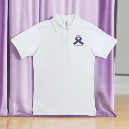 Women Polo Lupus Shirt- Awareness