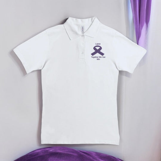 Women Polo Lupus Shirt- Together We Can Win