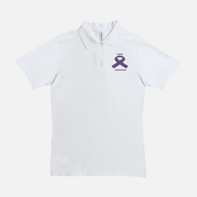 Women Polo Lupus Shirt- Awareness