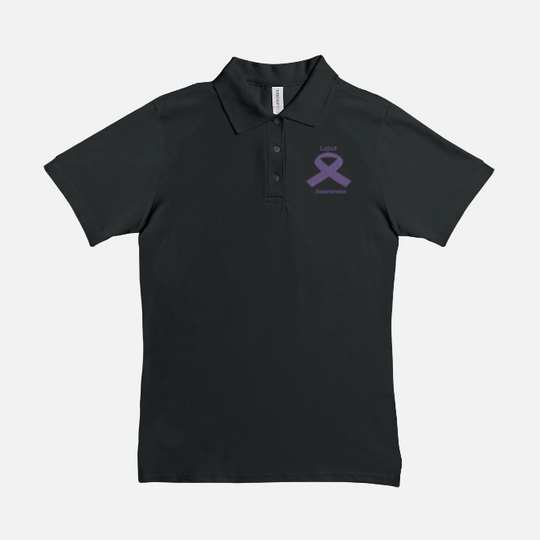 Women Polo Lupus Shirt- Awareness