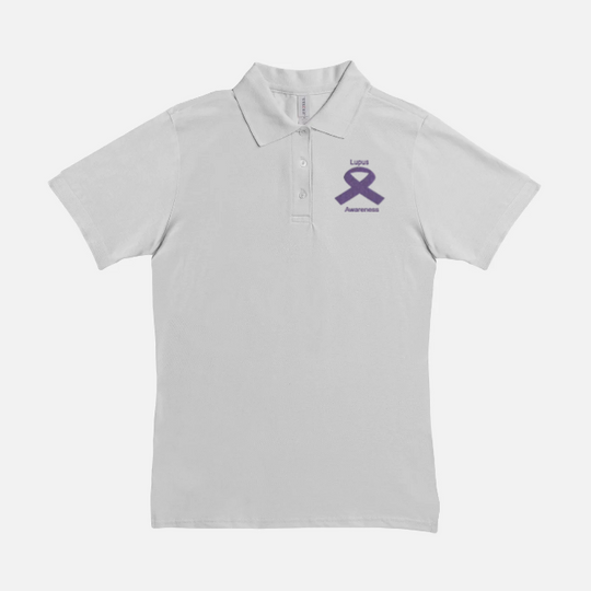 Women Polo Lupus Shirt- Awareness