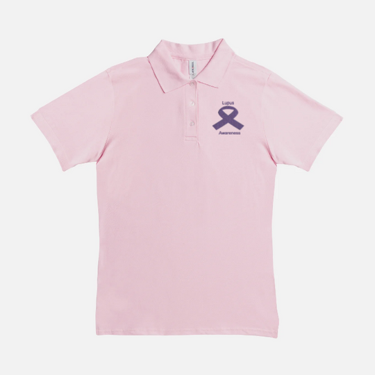 Women Polo Lupus Shirt- Awareness