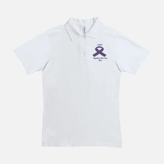 Women Polo Lupus Shirt- Together We Can Win