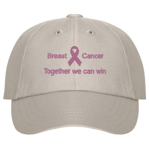 Breast Cancer Valucap Baseball Cap