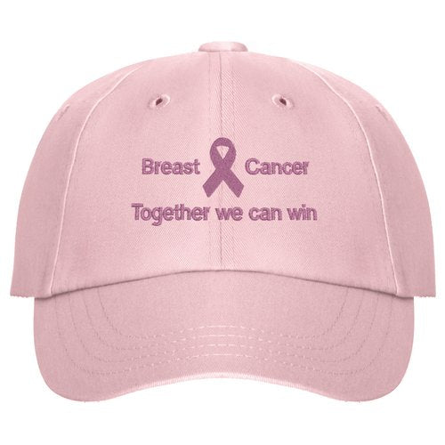 Breast Cancer Valucap Baseball Cap