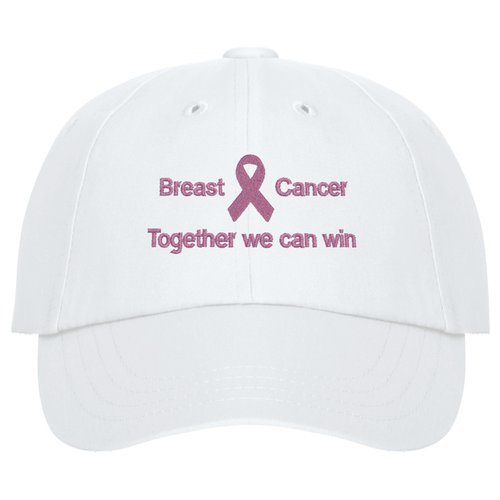 Breast Cancer Valucap Baseball Cap