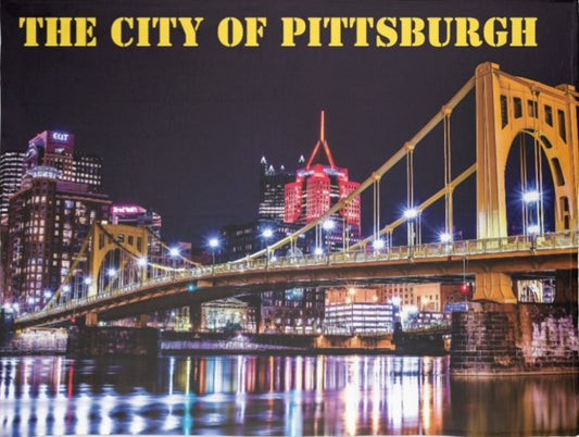 The City Of Pittsburgh 60 x 80 Fleece Blanket