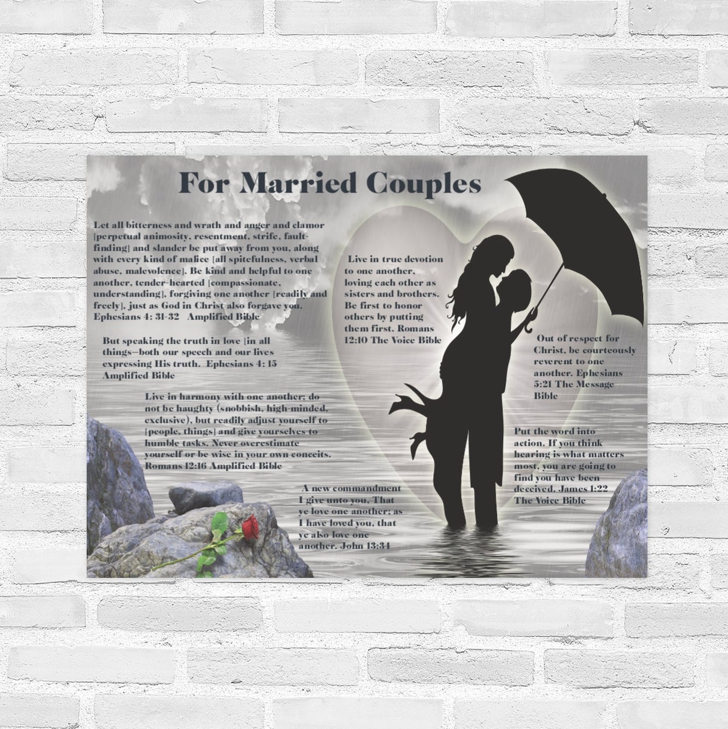 For Married Couples  22 x 28 Wall Poster